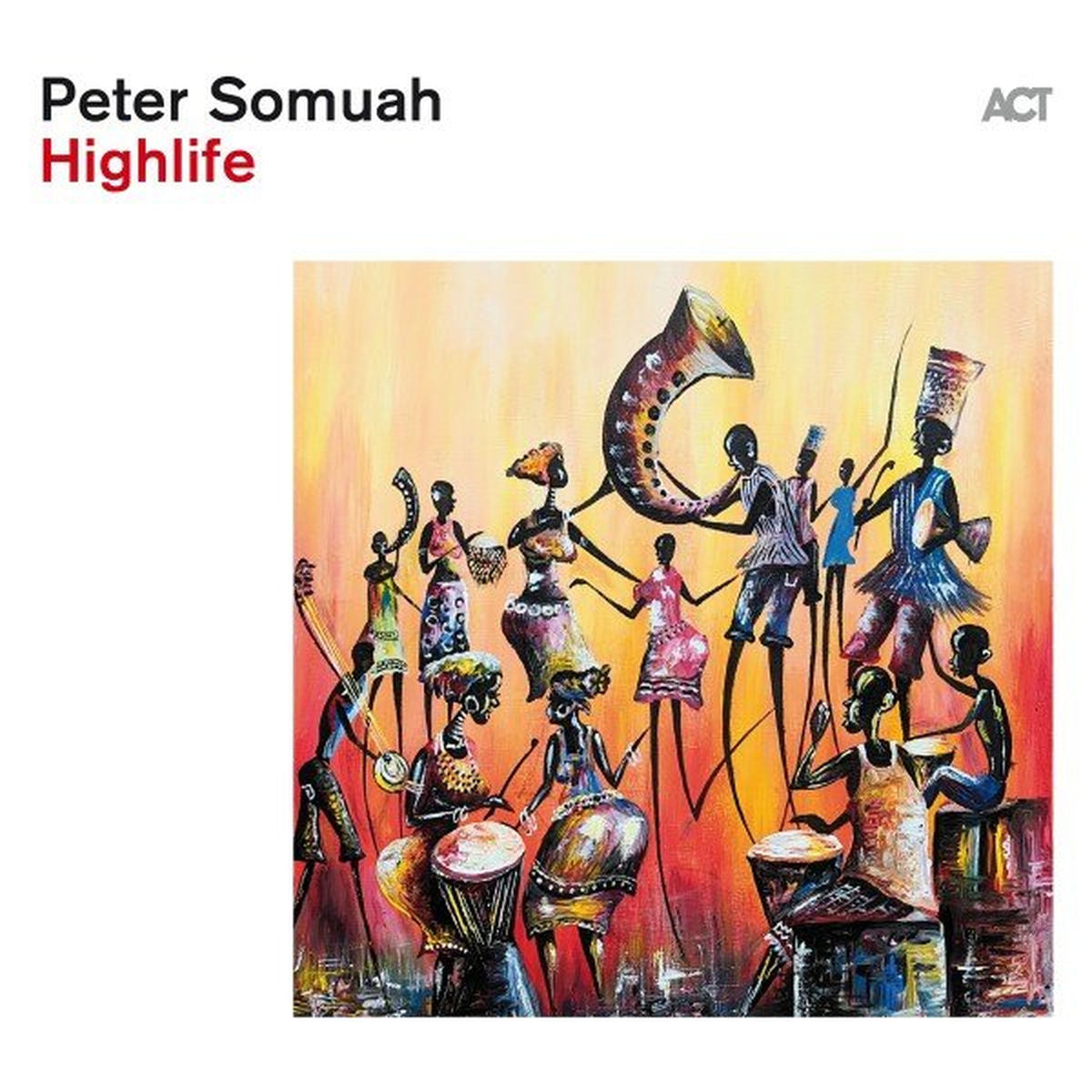 Peter Somuah – Highlife vinyl record cover