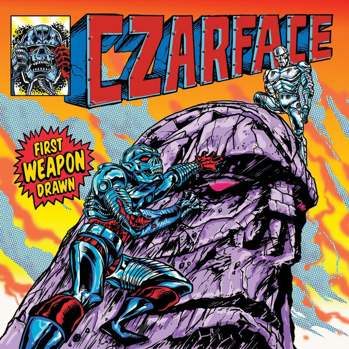 Czarface – First Weapon Drawn (Sky Blue Vinyl) vinyl record cover