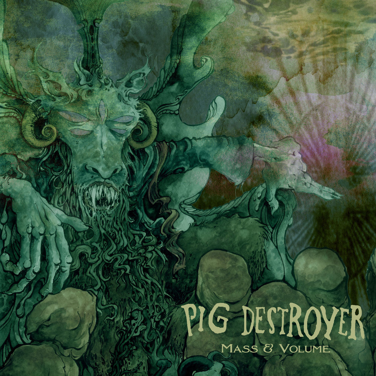 Pig Destroyer – Mass & Volume vinyl cover
