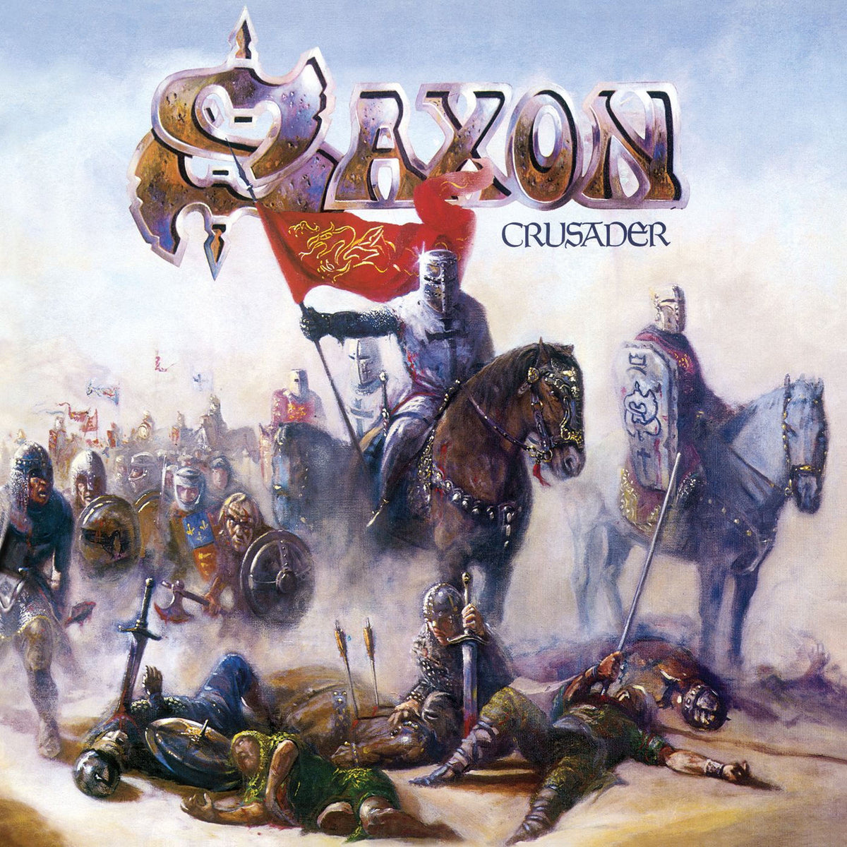 Saxon – Crusader (Remastered 2009) vinyl cover
