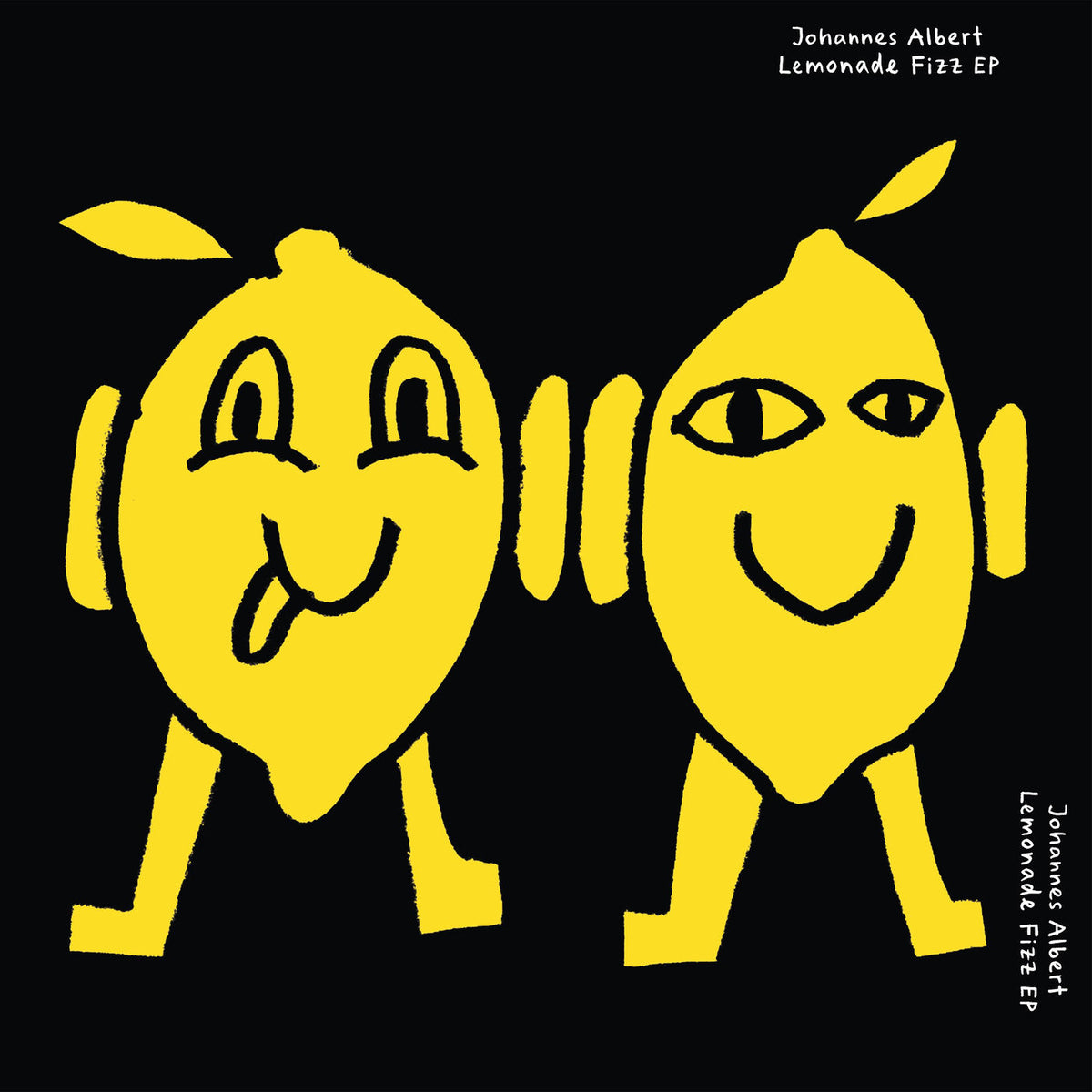 Johannes Albert – Lemonade Fizz EP vinyl record cover