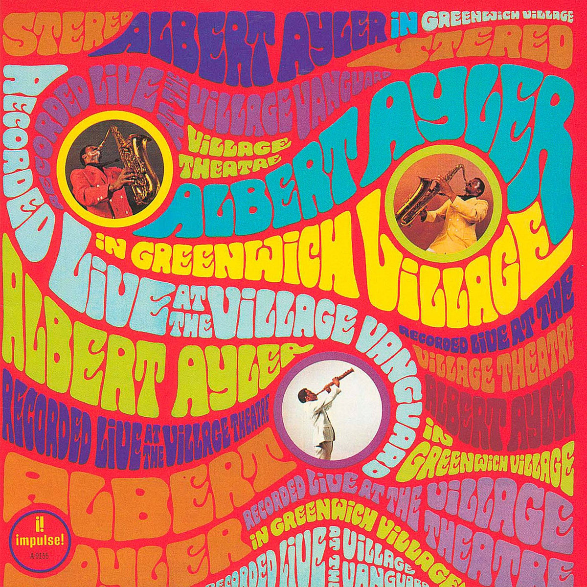 Albert Ayler – In Greenwich Village vinyl record cover