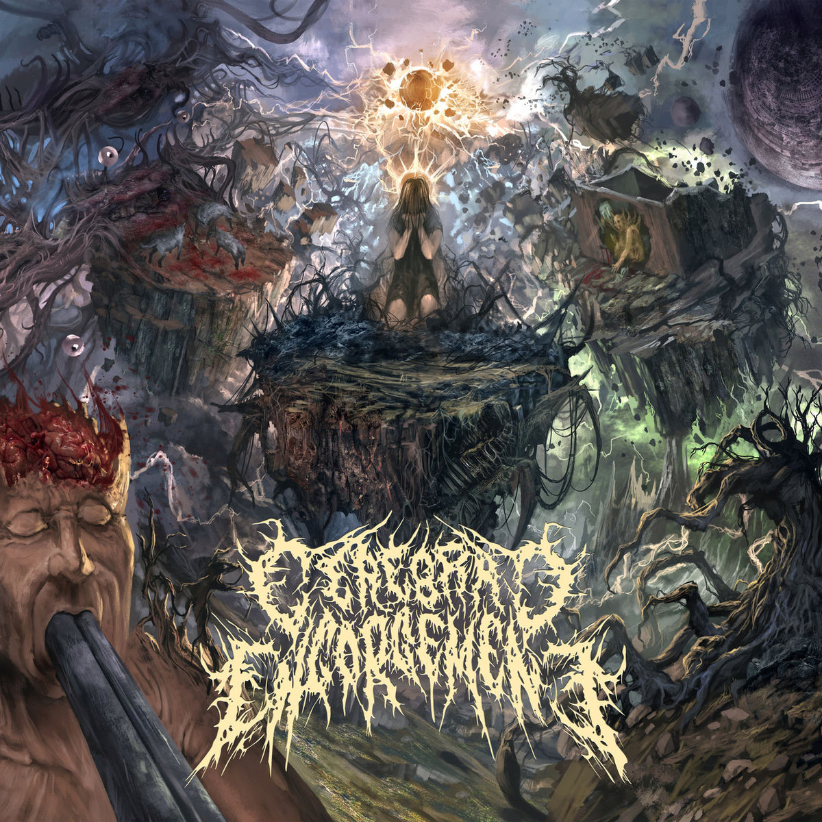 Cerebral Engorgement – Cerebral Chronicles vinyl record cover