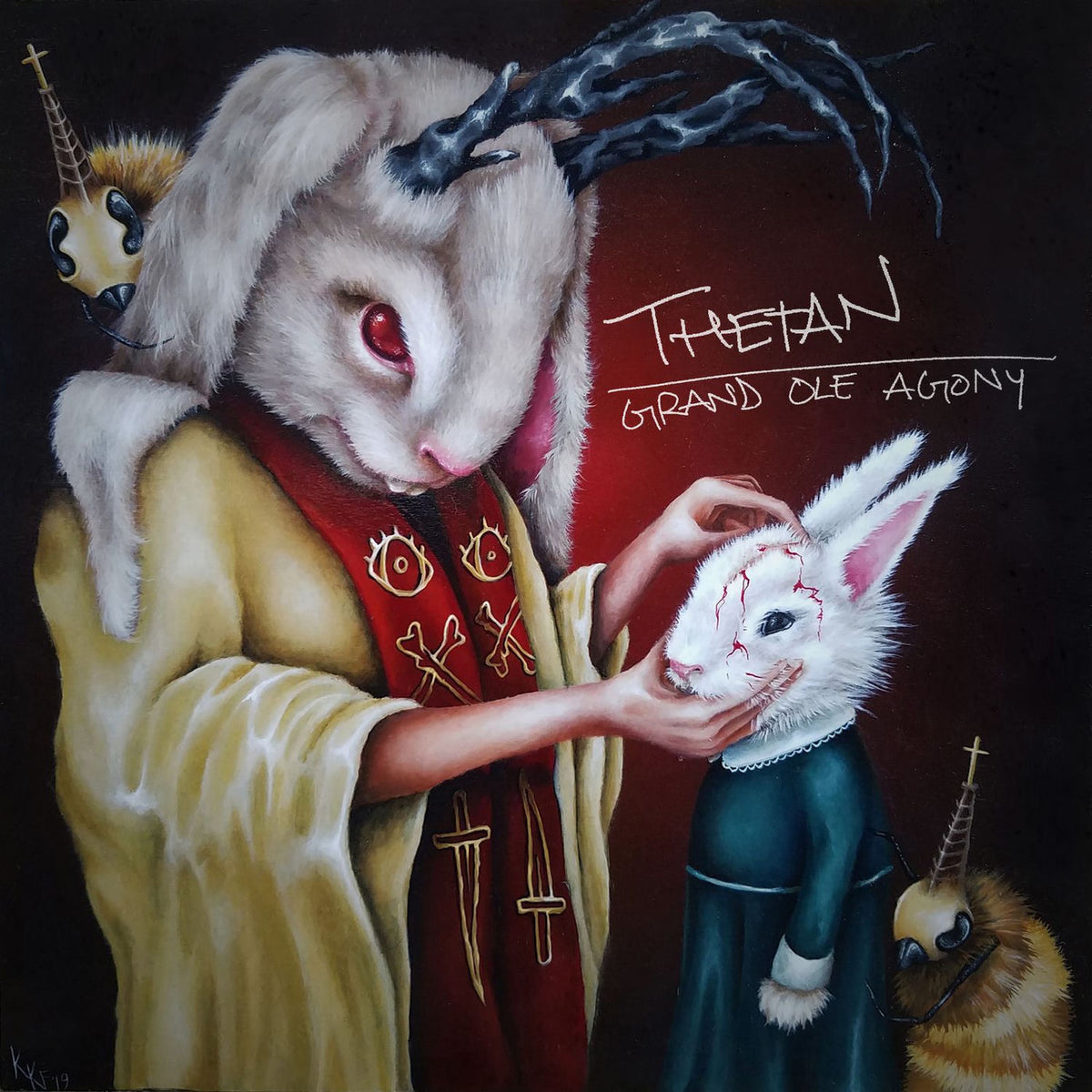 Thetan – Grand Ole Agony vinyl cover