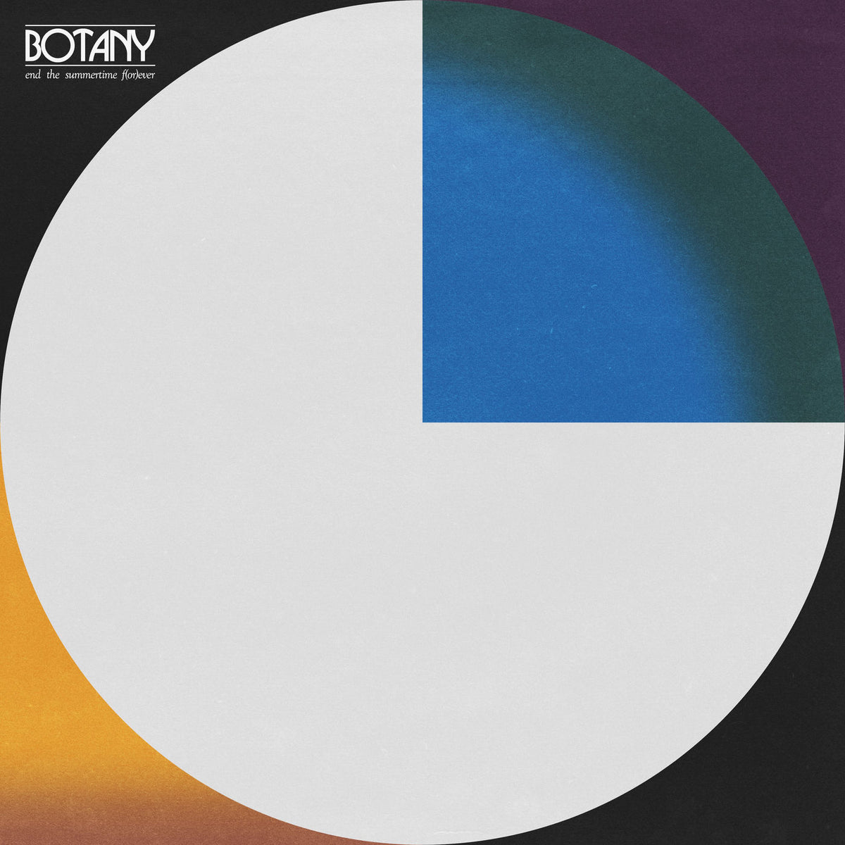 Botany – End The Summertime.. vinyl record cover