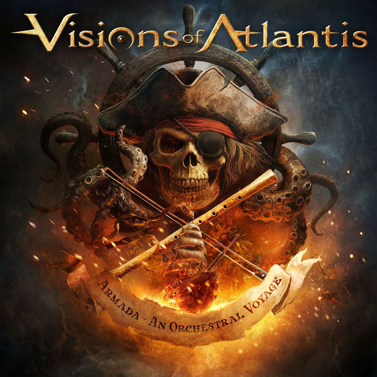 Visions of Atlantis – Armada - An Orchestral Voyage vinyl record cover