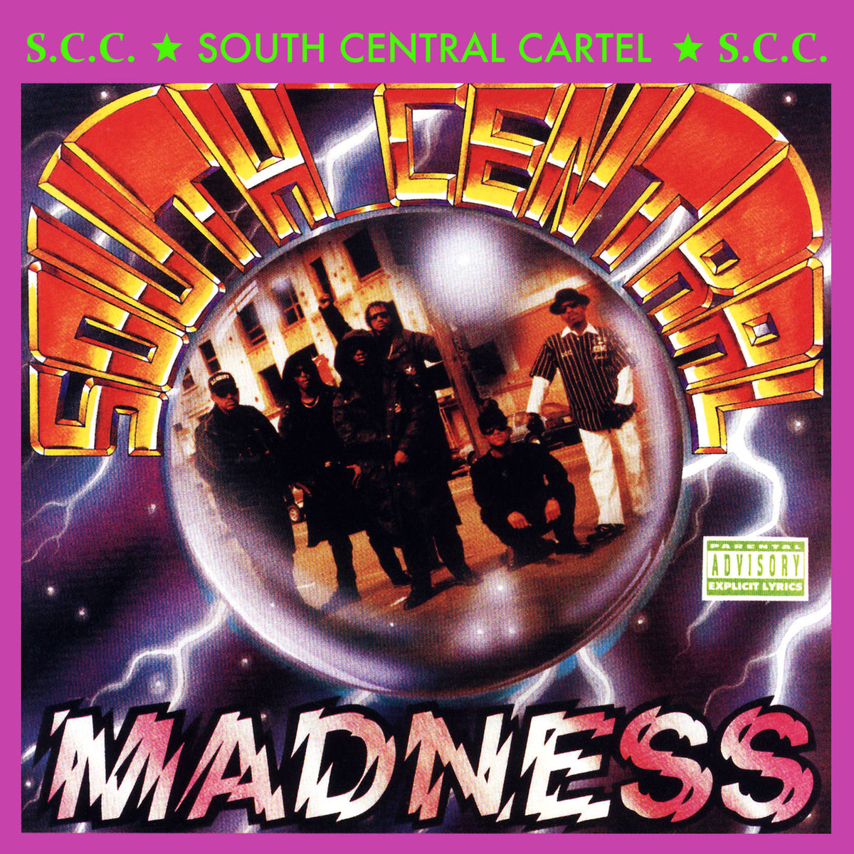 South Central Cartel – South Central Madness vinyl record cover