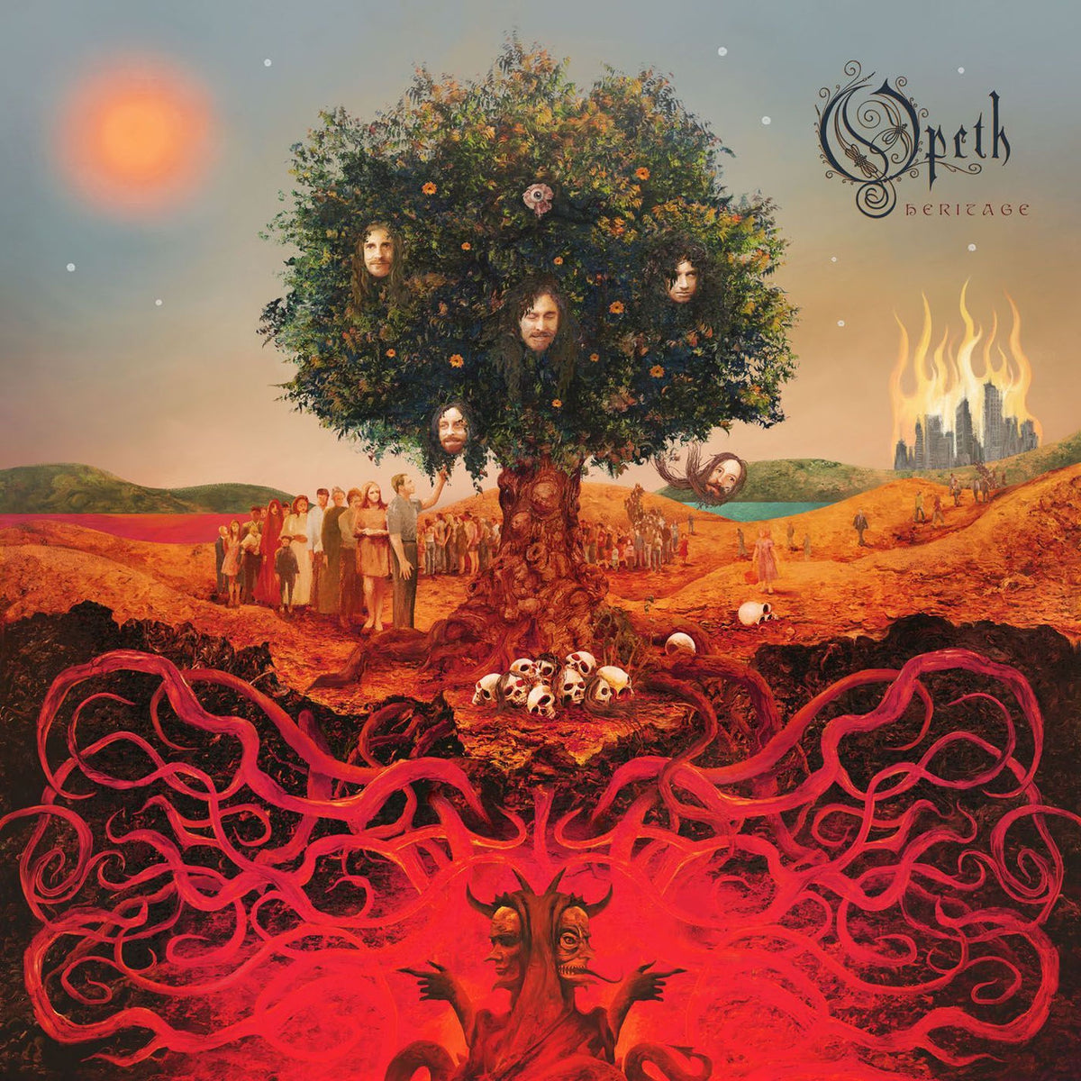 Opeth – Heritage vinyl cover