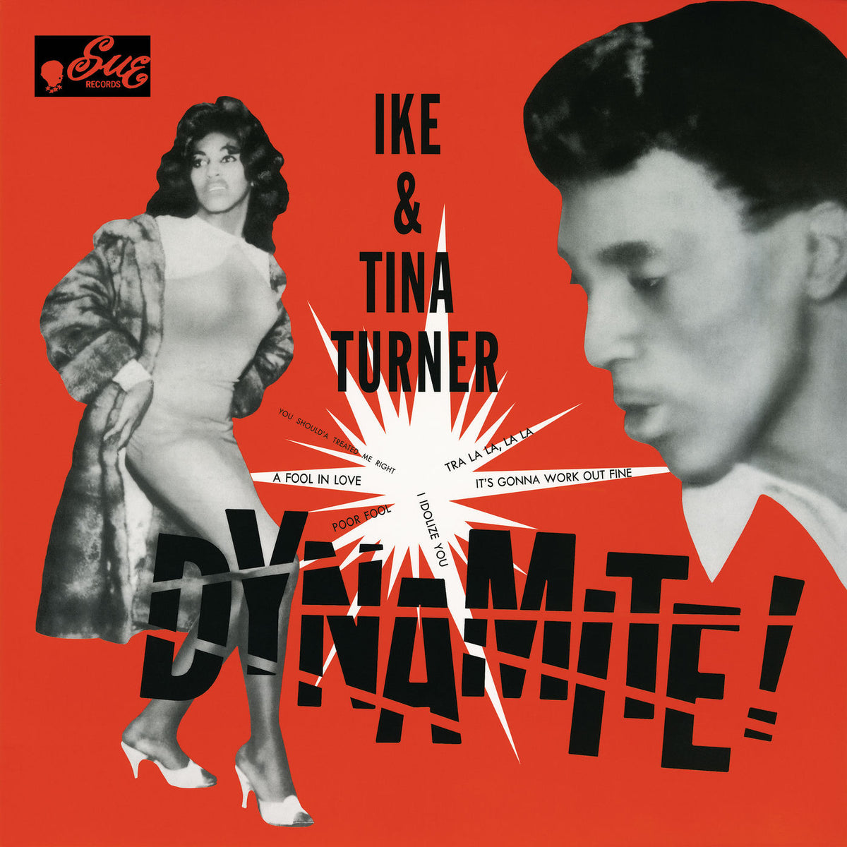 Ike and Tina Turner – Dynamite! (Coloured Vinyl) vinyl record cover