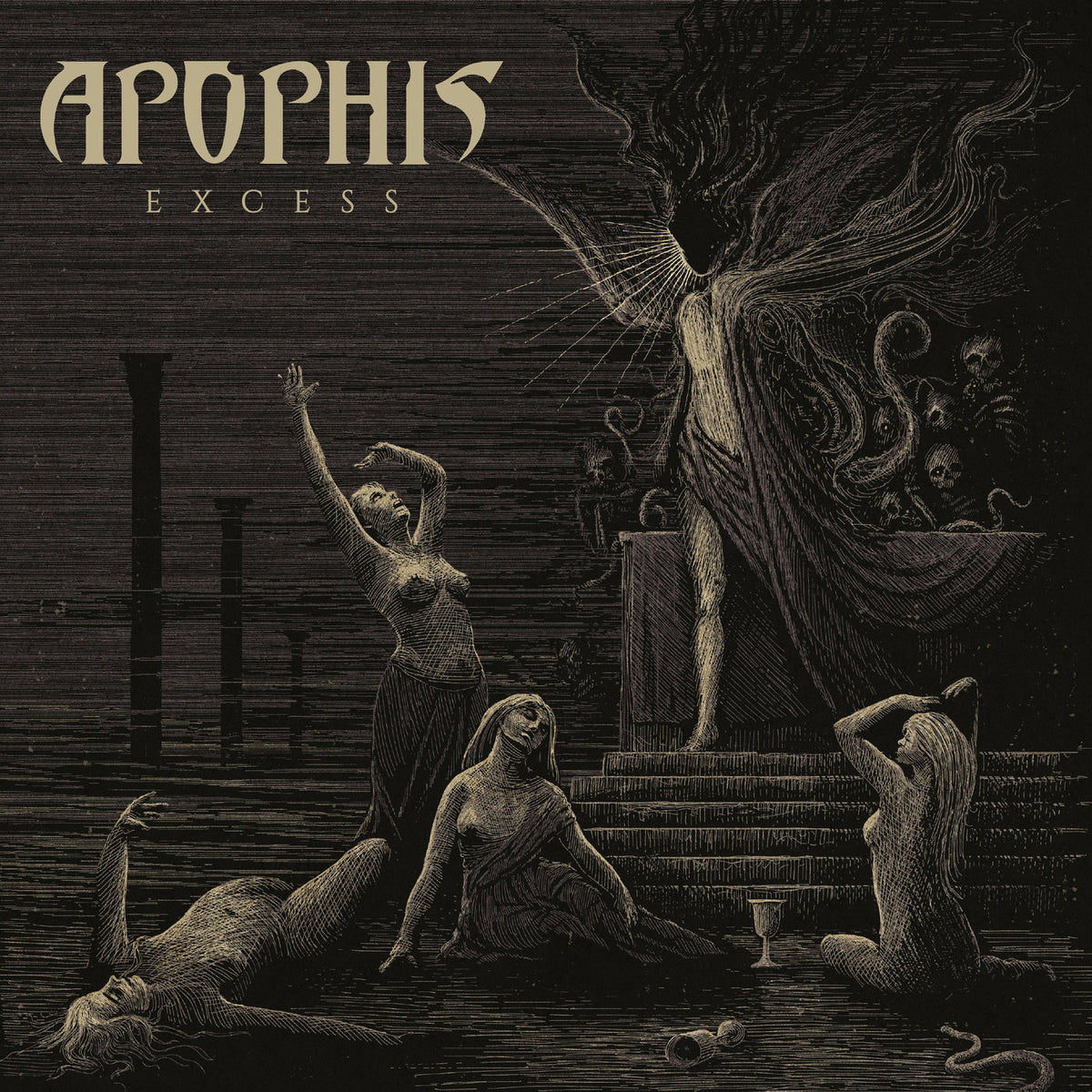 Apophis – Excess (Coloured Vinyl) vinyl record cover