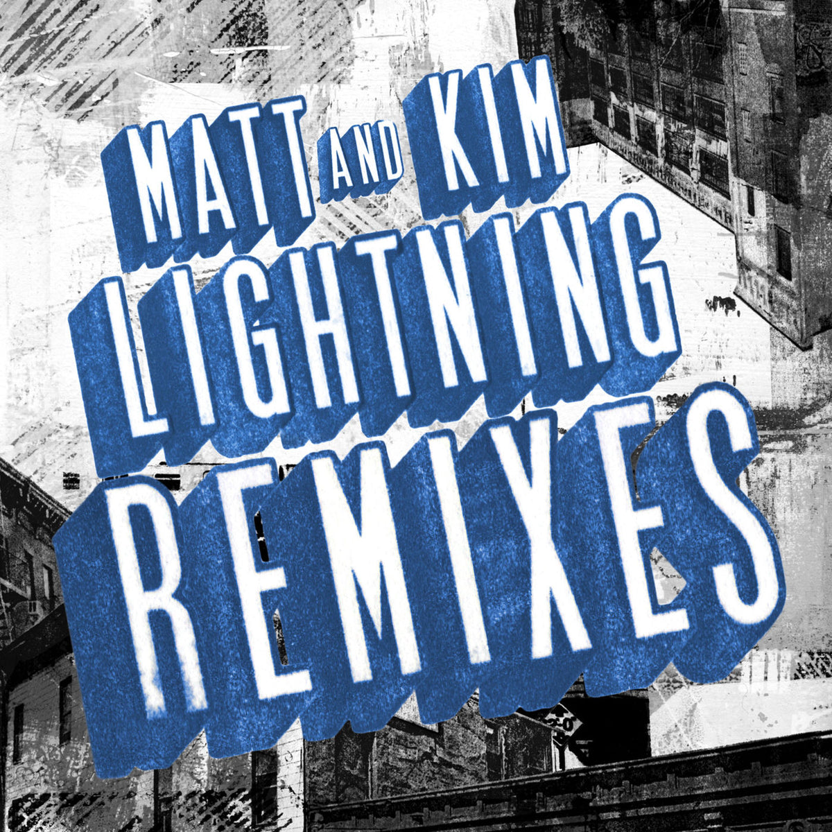 Matt And Kim – Lightning Remixes vinyl record cover