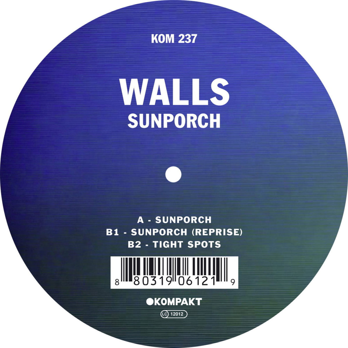 Walls – Sunporch vinyl record cover