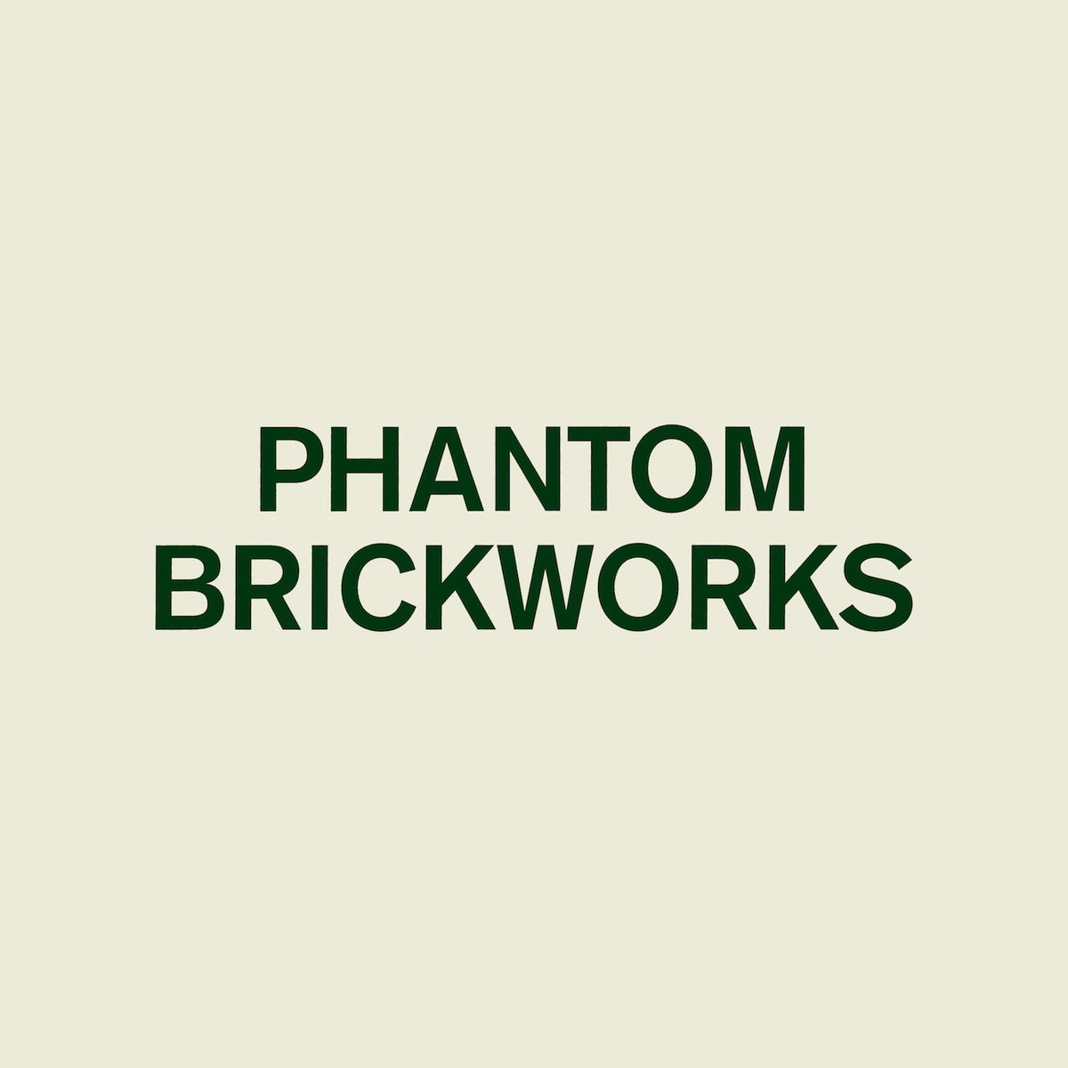 Bibio – Phantom Brickworks vinyl record cover
