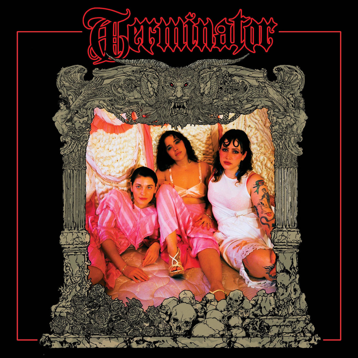 TERMINATor – Placate Boring Flesh vinyl record cover