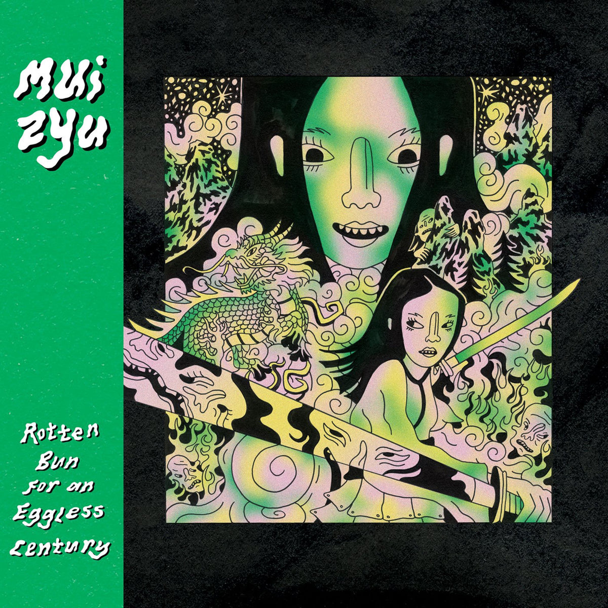 mui zyu – Rotten Bun for an Eggless Century vinyl record cover