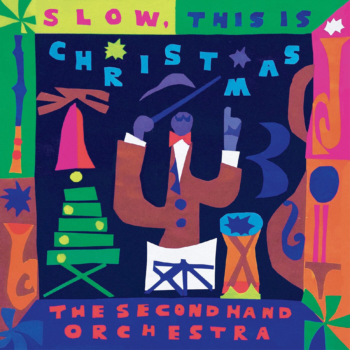 Second Hand Orchestra – Slow, This Is Christmas vinyl record cover