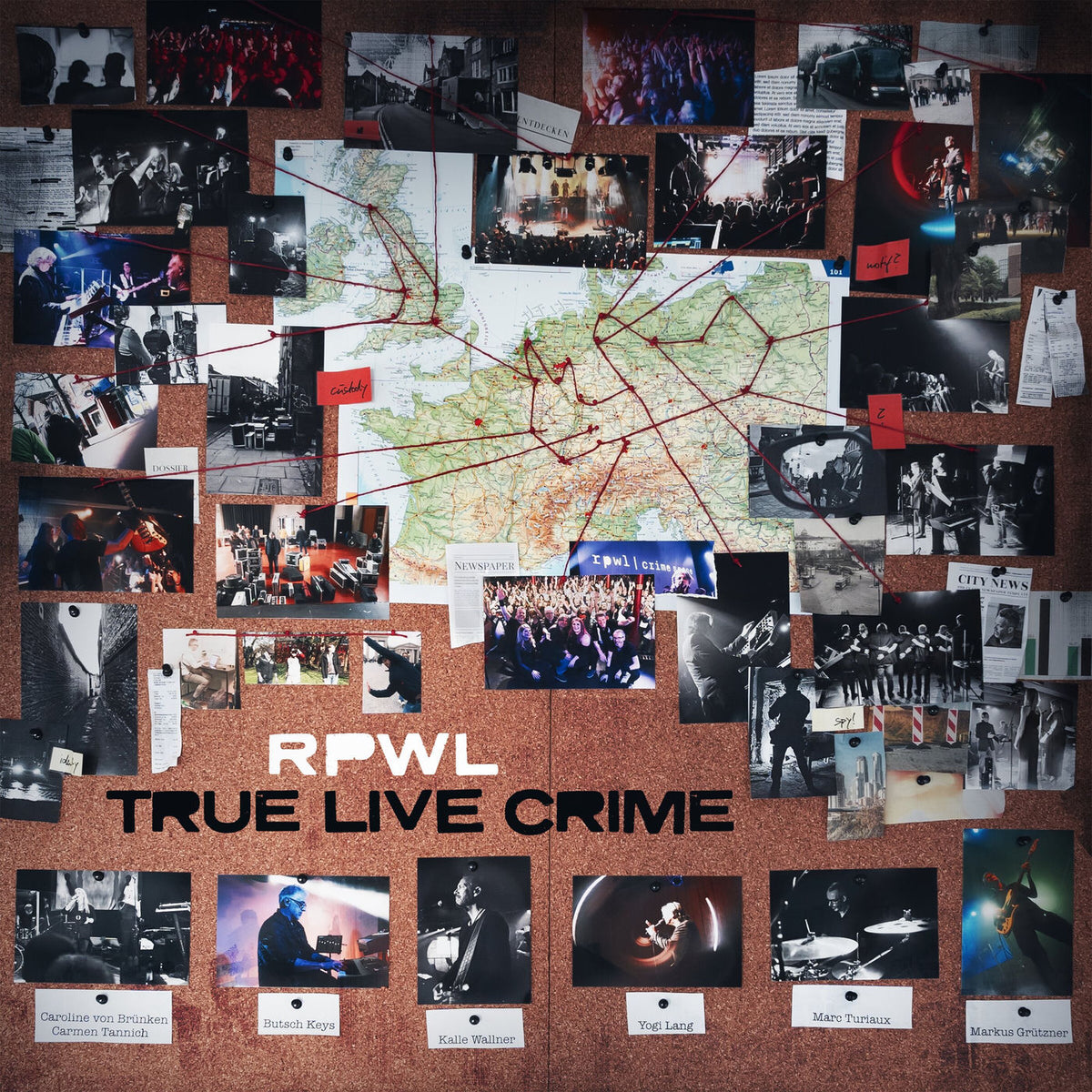Rpwl – True Live Crime vinyl record cover