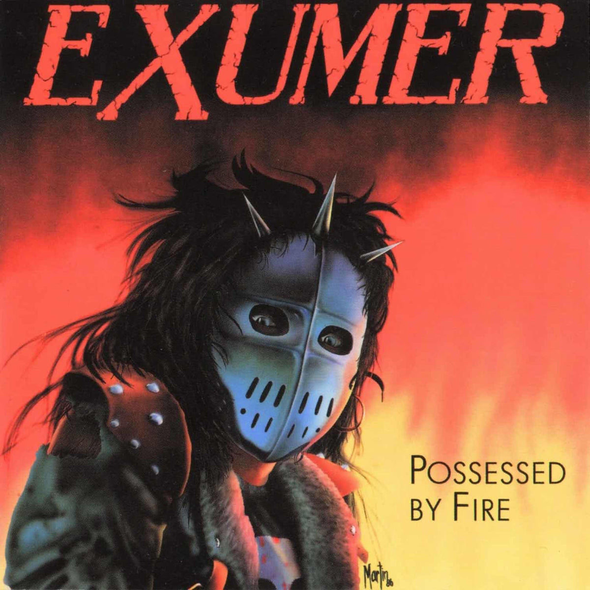 Exumer – Possessed By Fire vinyl record cover