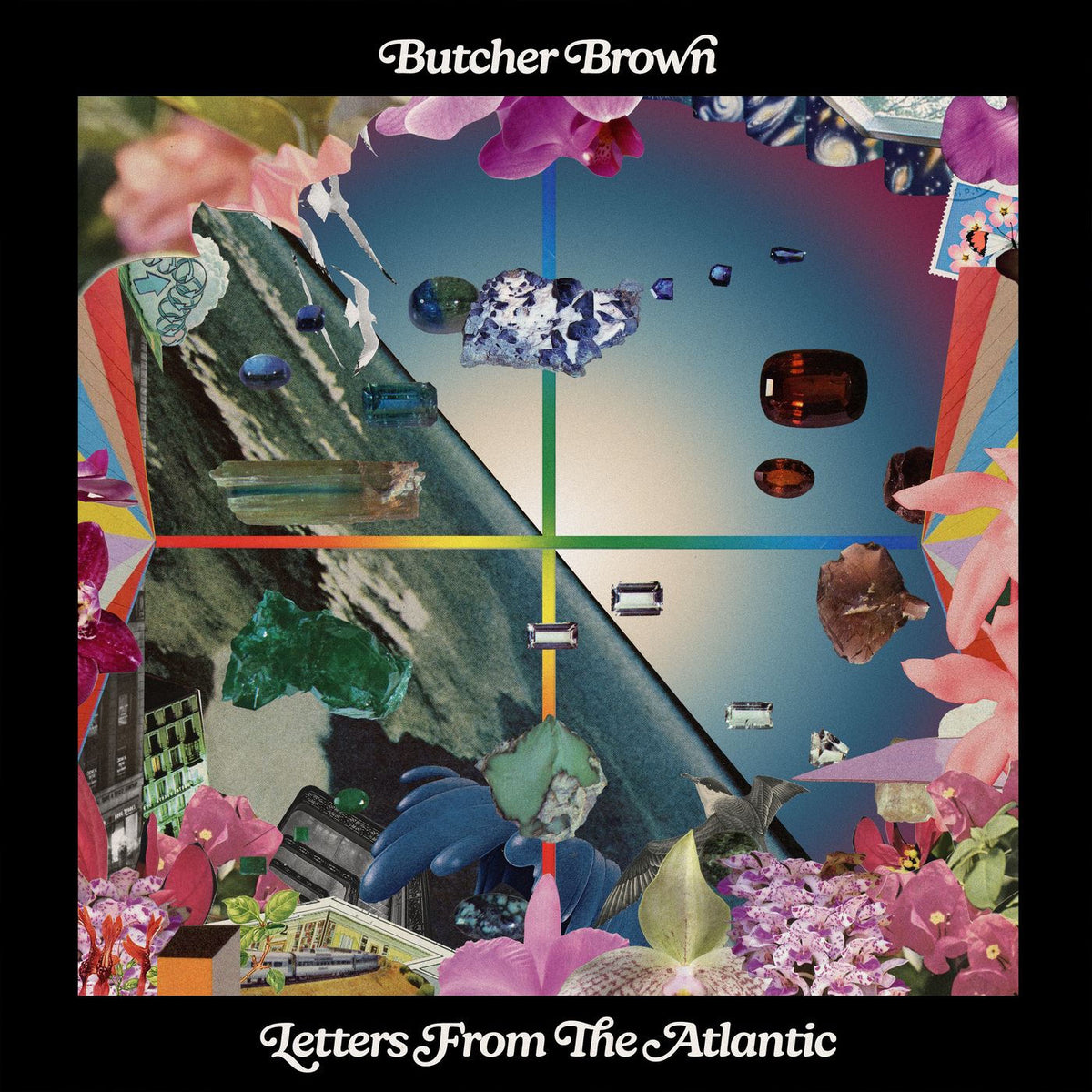 Butcher Brown – Letters from the Atlantic vinyl record cover