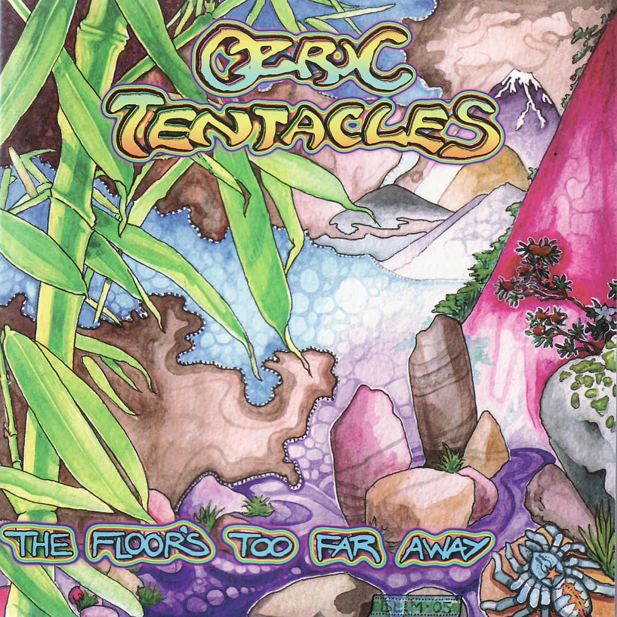 Ozric Tentacles – The Floor's Too Far Away vinyl record cover
