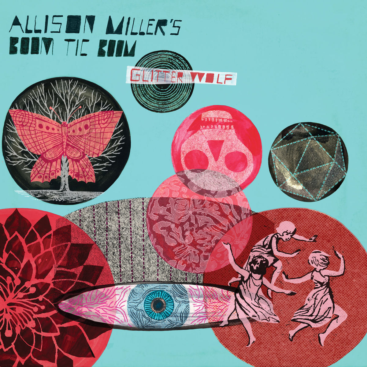 Allison Miller – Glitter Wolf vinyl record cover