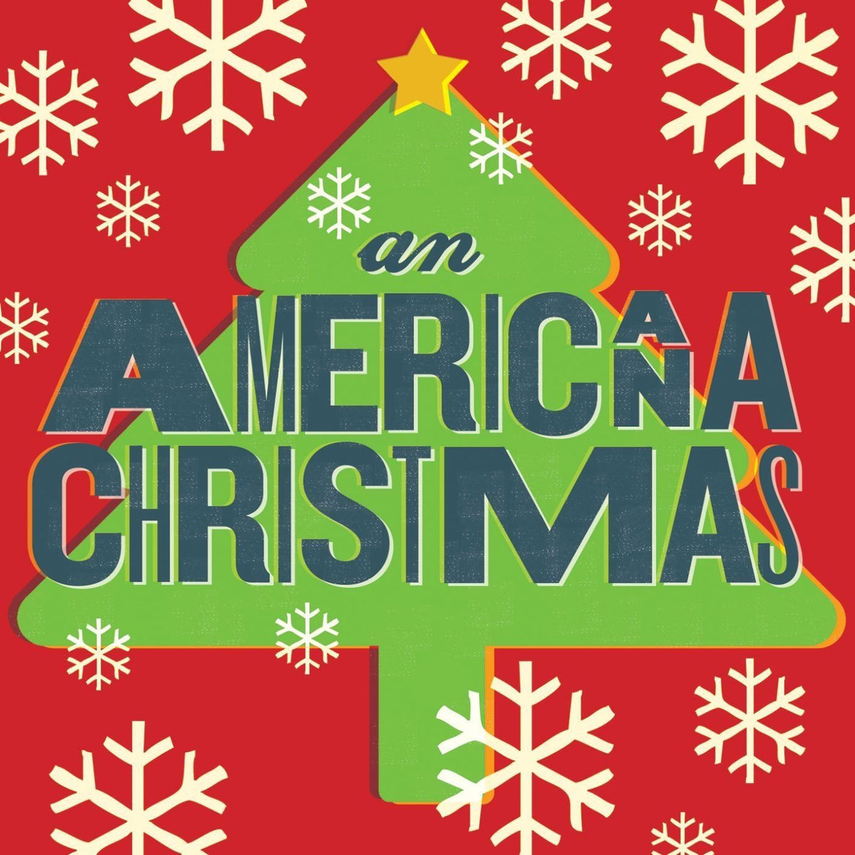 Various Artists – An Americana Christmas vinyl cover