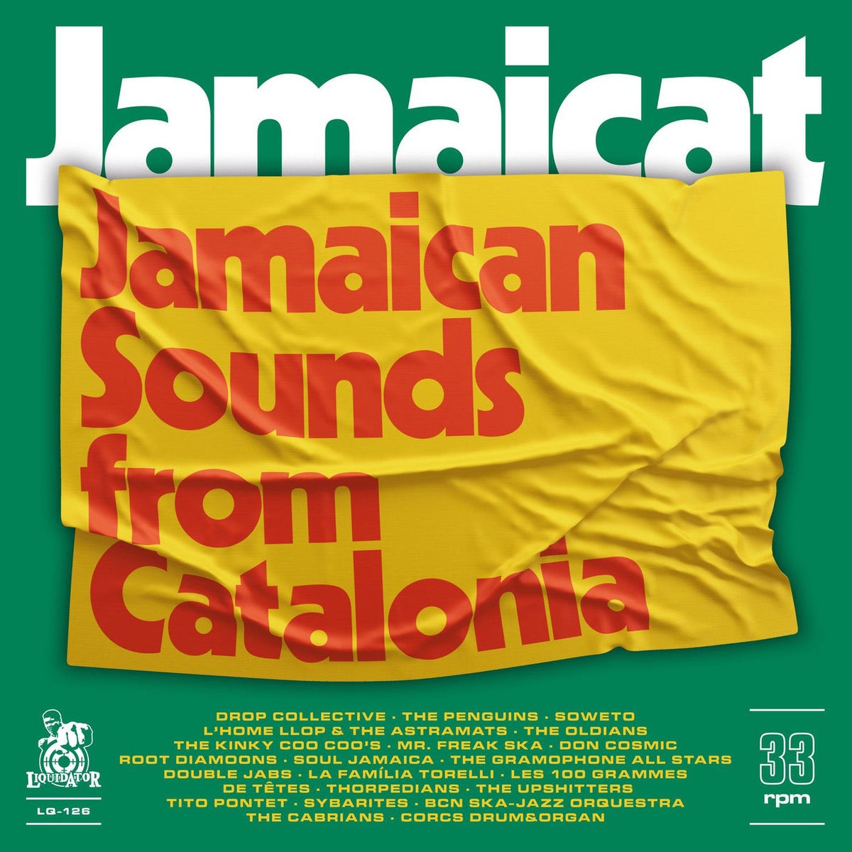 Various Artists – Jamaicat - Jamaican Sounds From Catalonia vinyl record cover