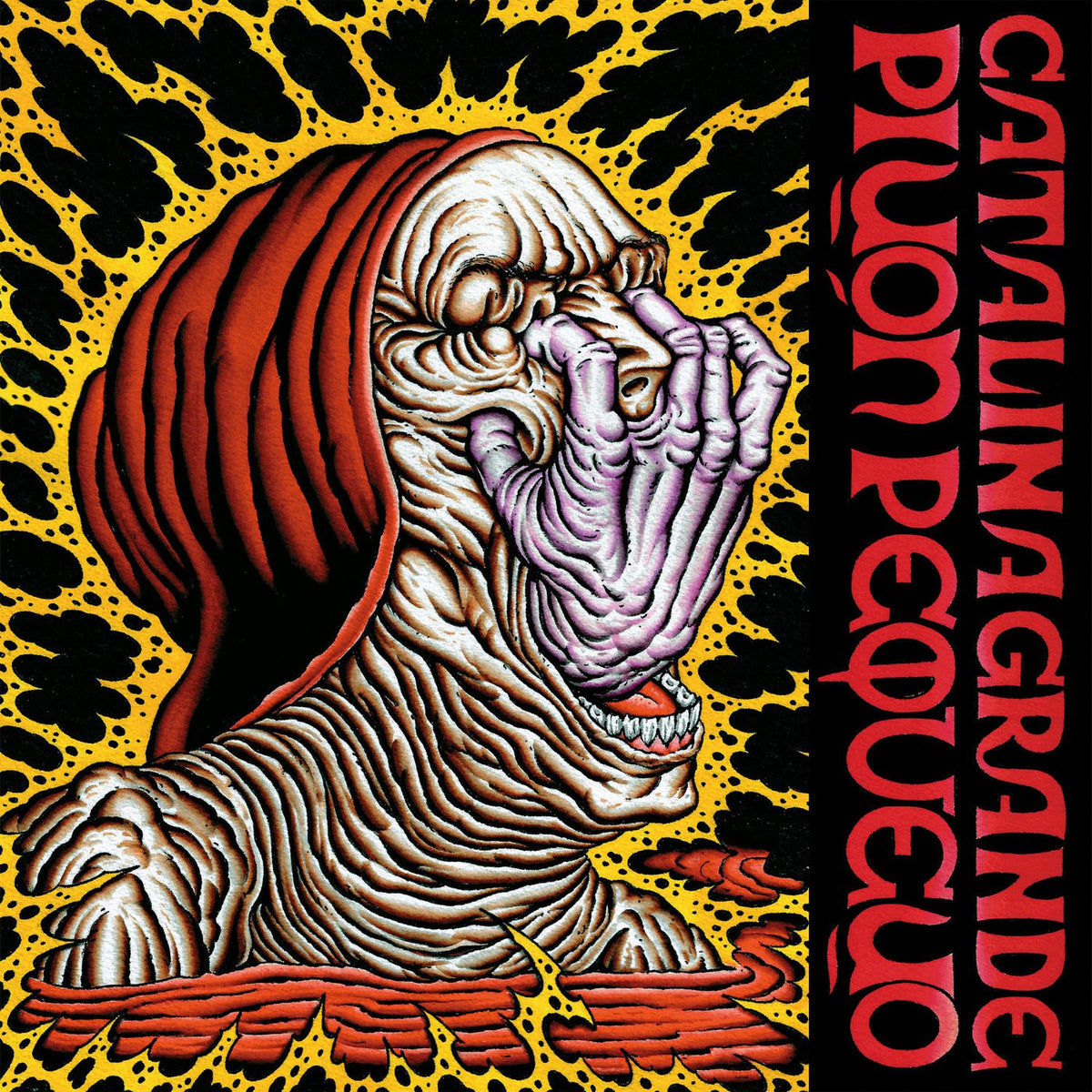 Catalina Grande Pinon Pequeno – Musica Para Mastines - Red Vinyl + Cd vinyl record cover