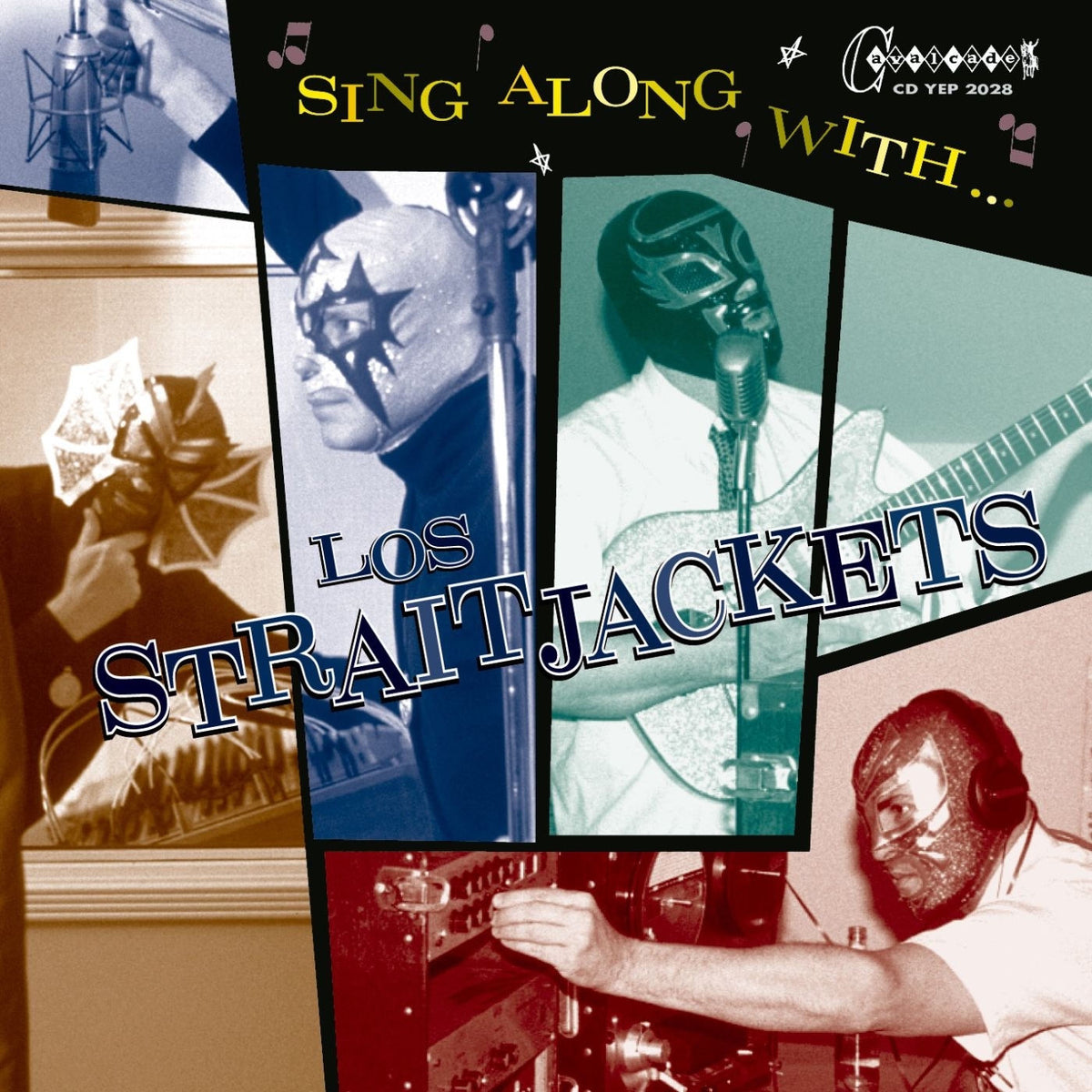 Los Straitjackets – Sing Along With Los Straitjackets vinyl record cover