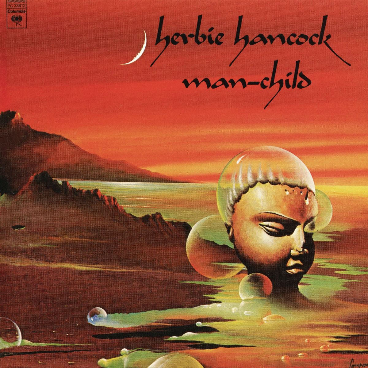Herbie Hancock – Man Child vinyl record cover
