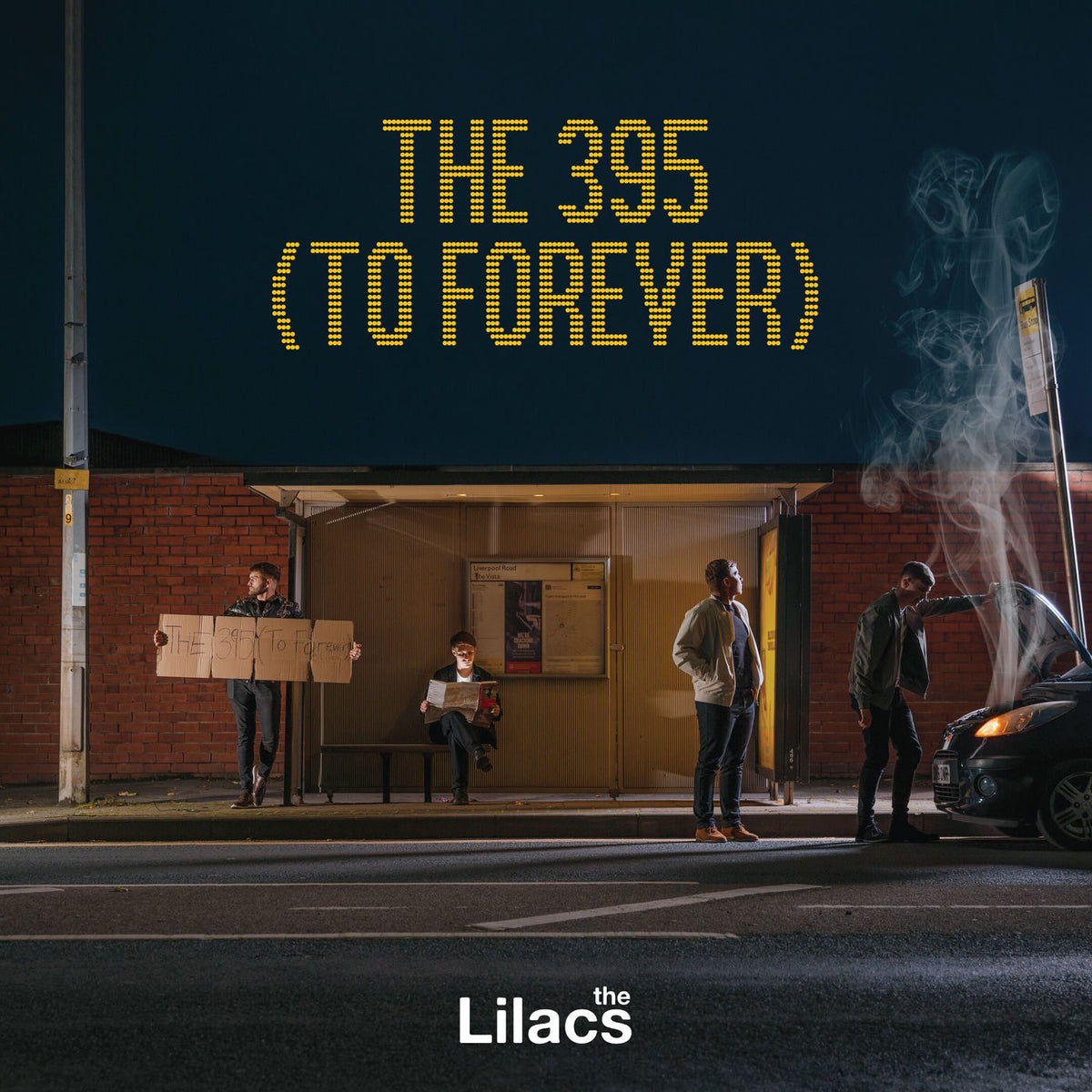 The Lilacs – The 395 (To Forever) vinyl record cover