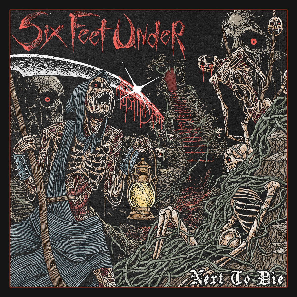 Six Feet Under – Next to Die vinyl record cover