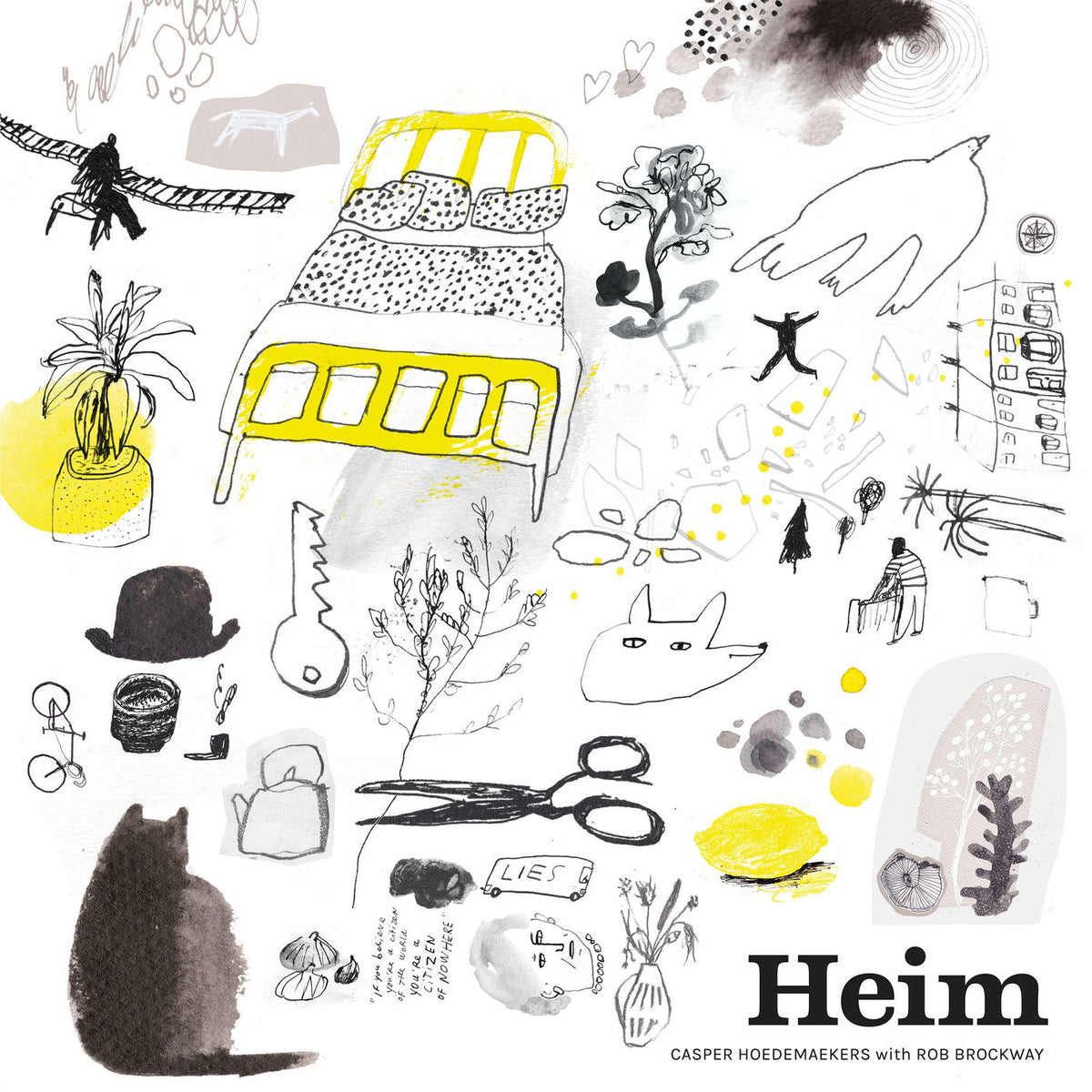 Casper Hoedemaekers – Heim vinyl cover