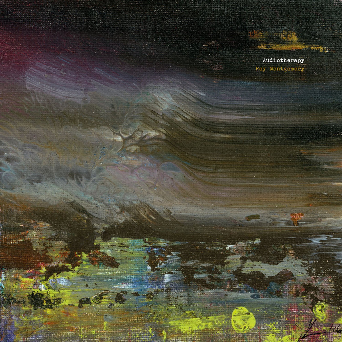 Roy Montgomery – Audiotherapy vinyl cover