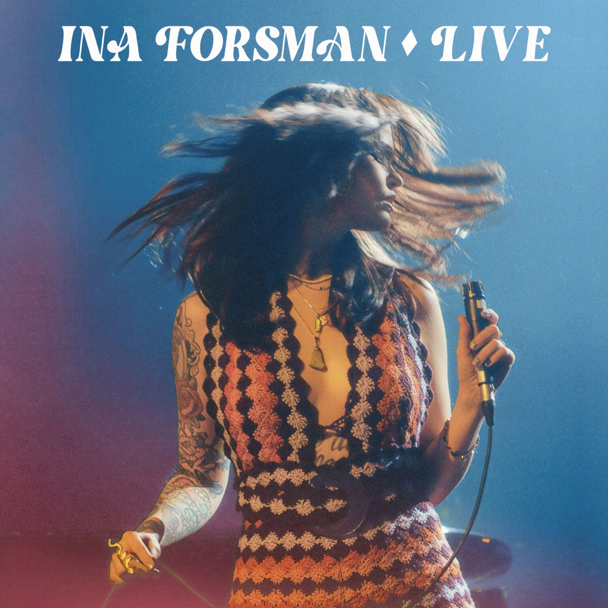 Ina Forsman – Live vinyl record cover