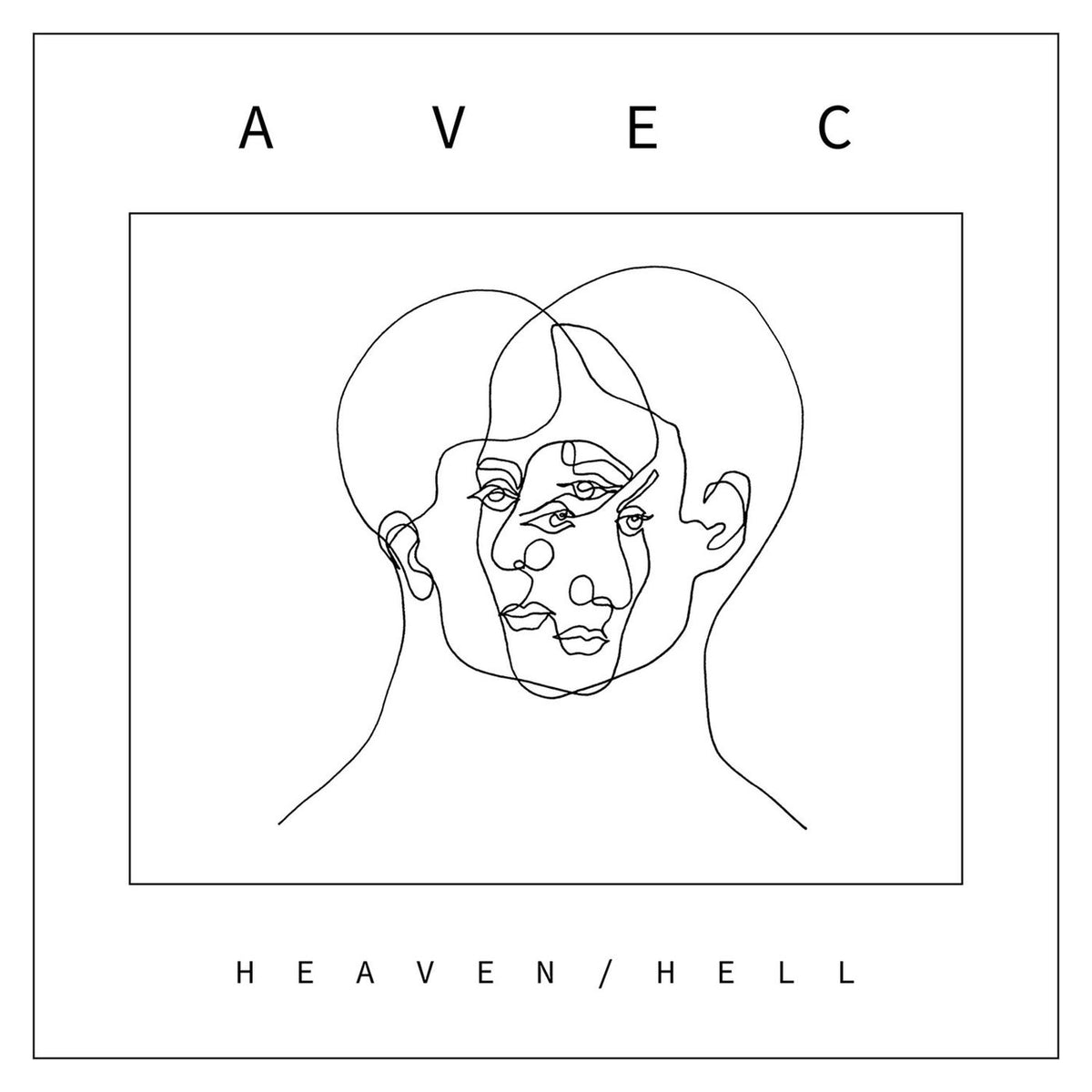 AVEC – Heaven/Hell vinyl record cover