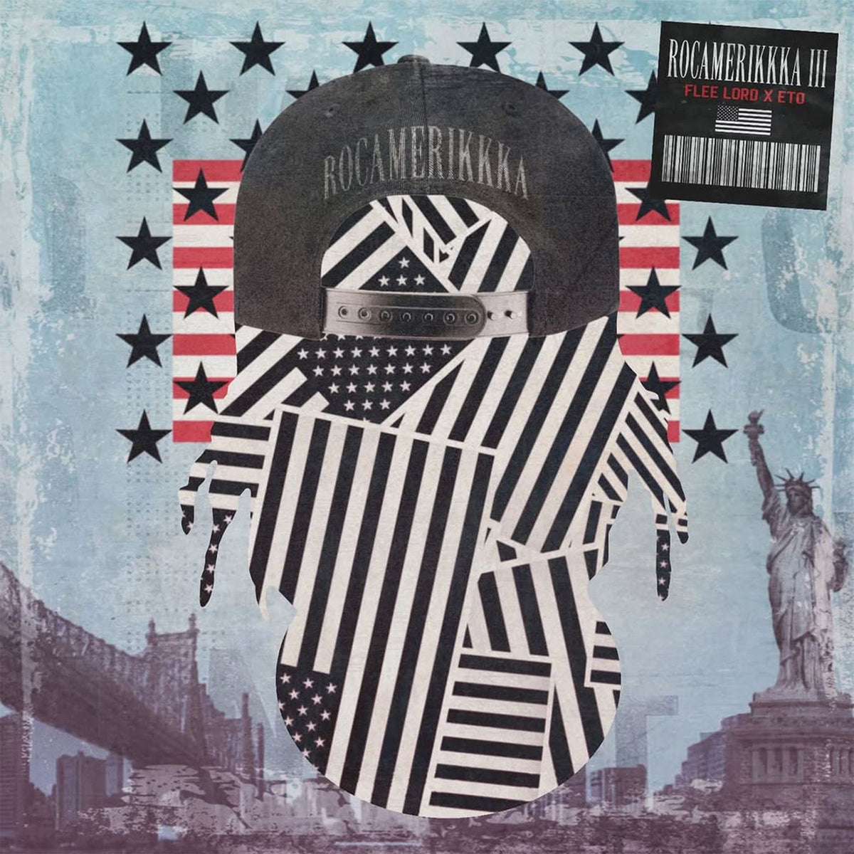 Flee Lord – RocAmerikkka 3 vinyl cover
