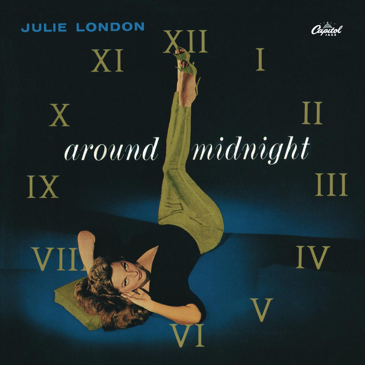 Julie London – Around Midnight vinyl record cover