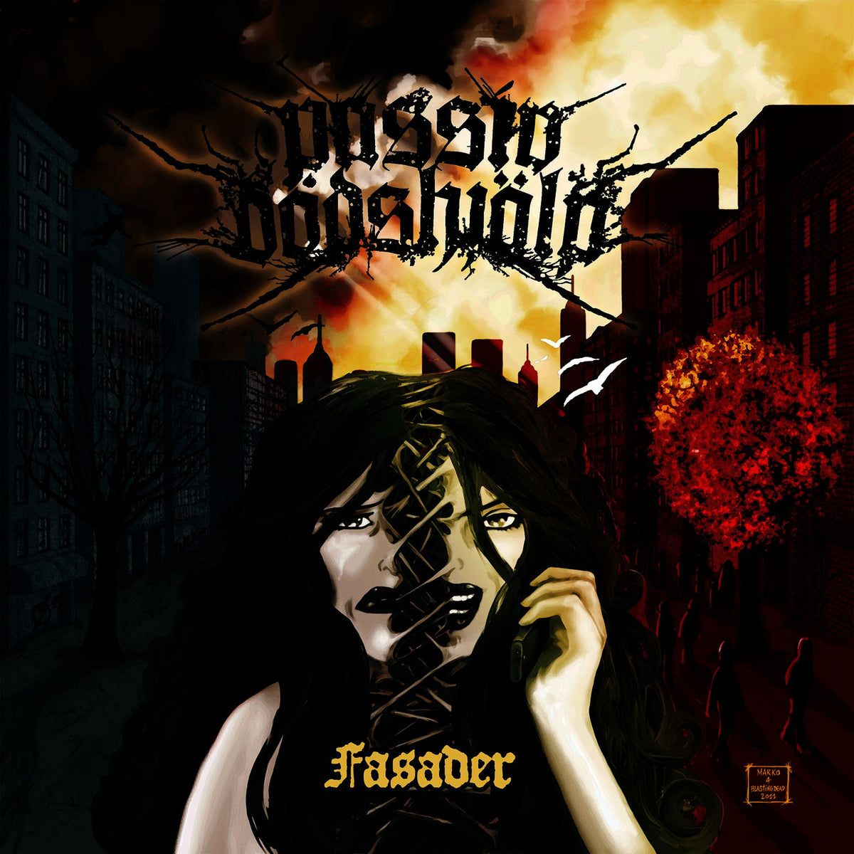Passiv Dodshjalp – Fasader vinyl record cover