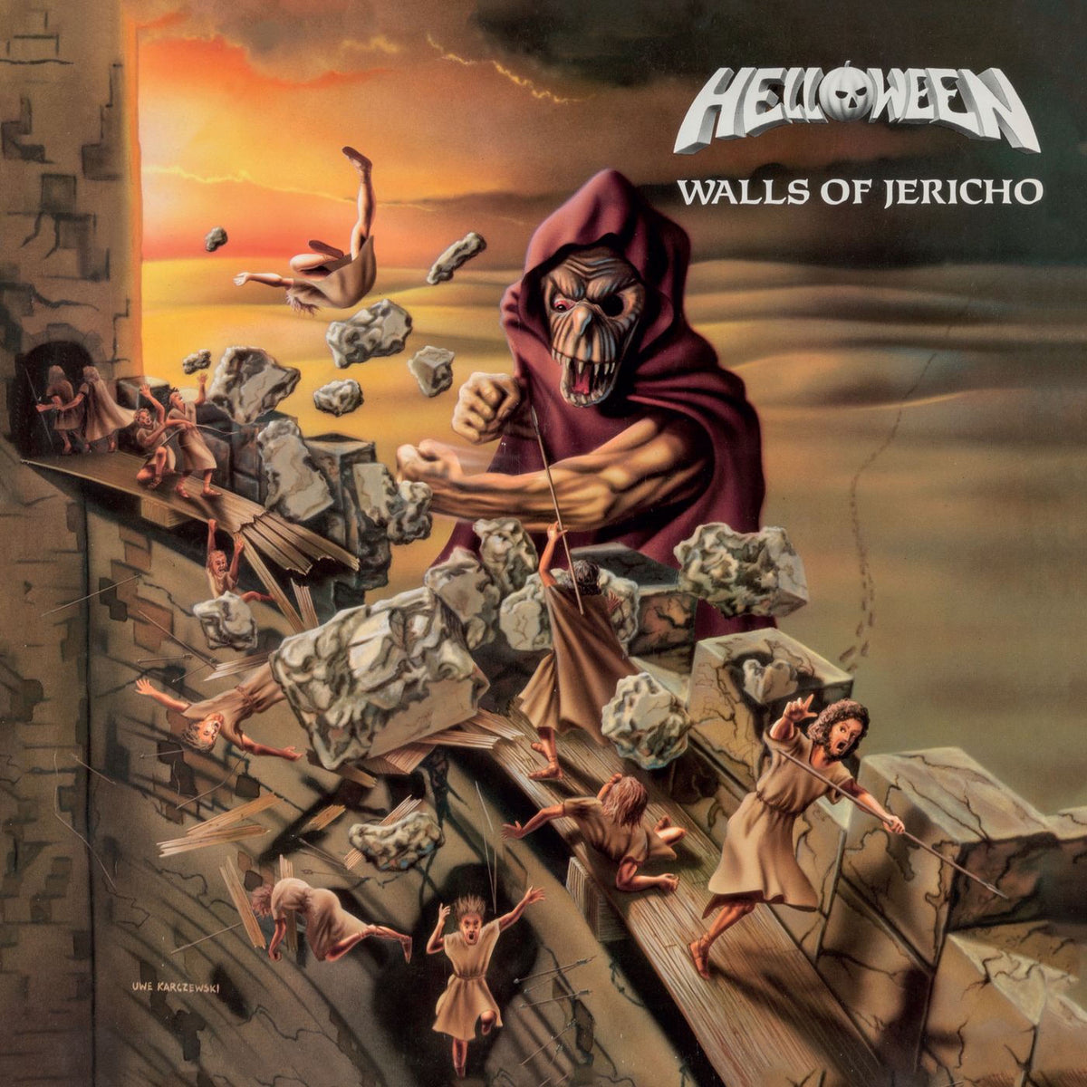 Helloween – Walls of Jericho vinyl record cover