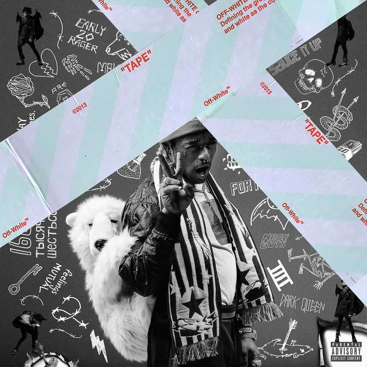 Lil Uzi Vert – Luv Is Rage 2 (Atl75) vinyl record cover