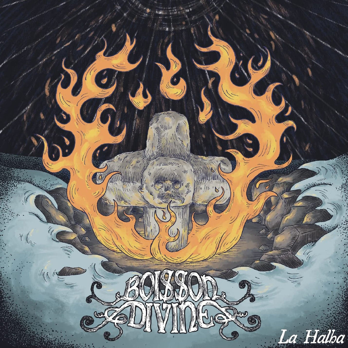 Boisson Divine – La Halha vinyl record cover