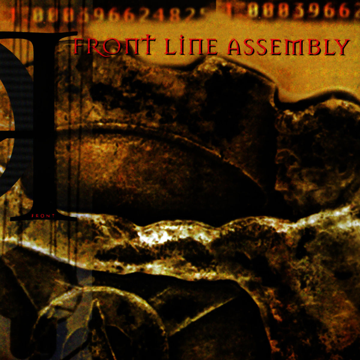 Front Line Assembly – Initial Command vinyl cover