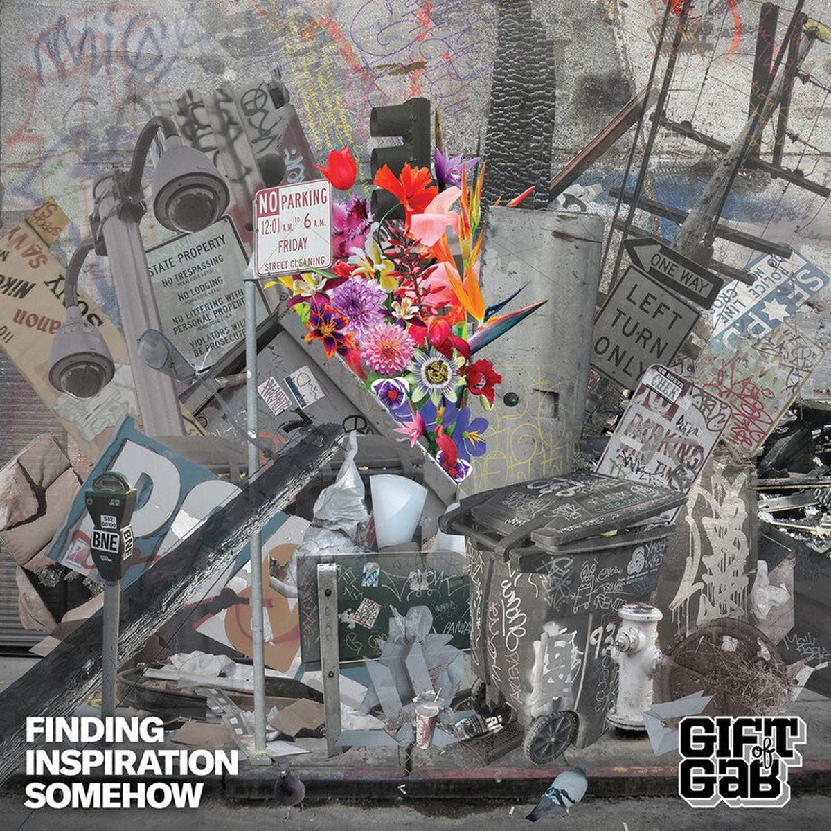 Gift Of Gab – Finding Inspiration Somehow vinyl record cover