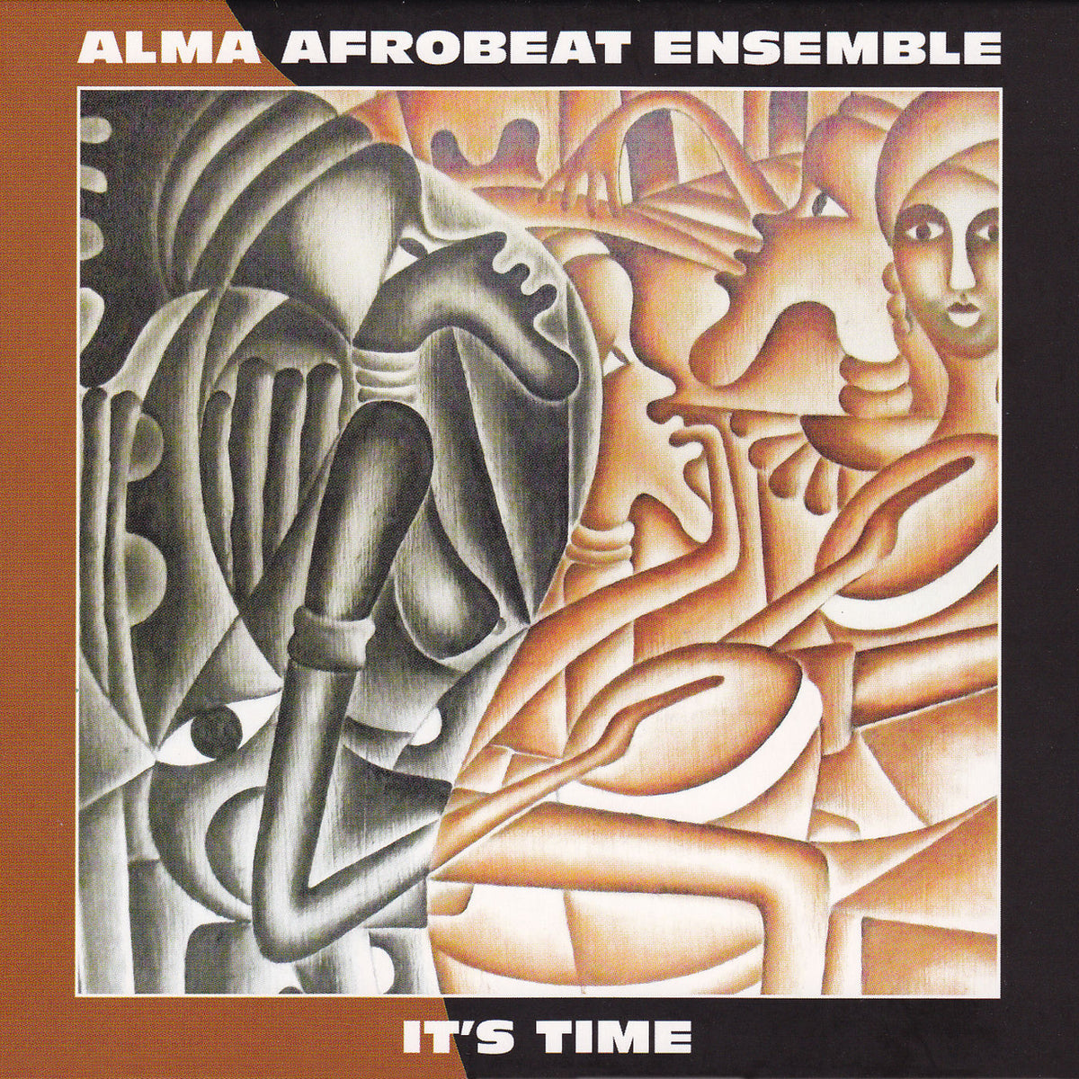 Alma Afrobeat Ensemble – It'S Time vinyl record cover