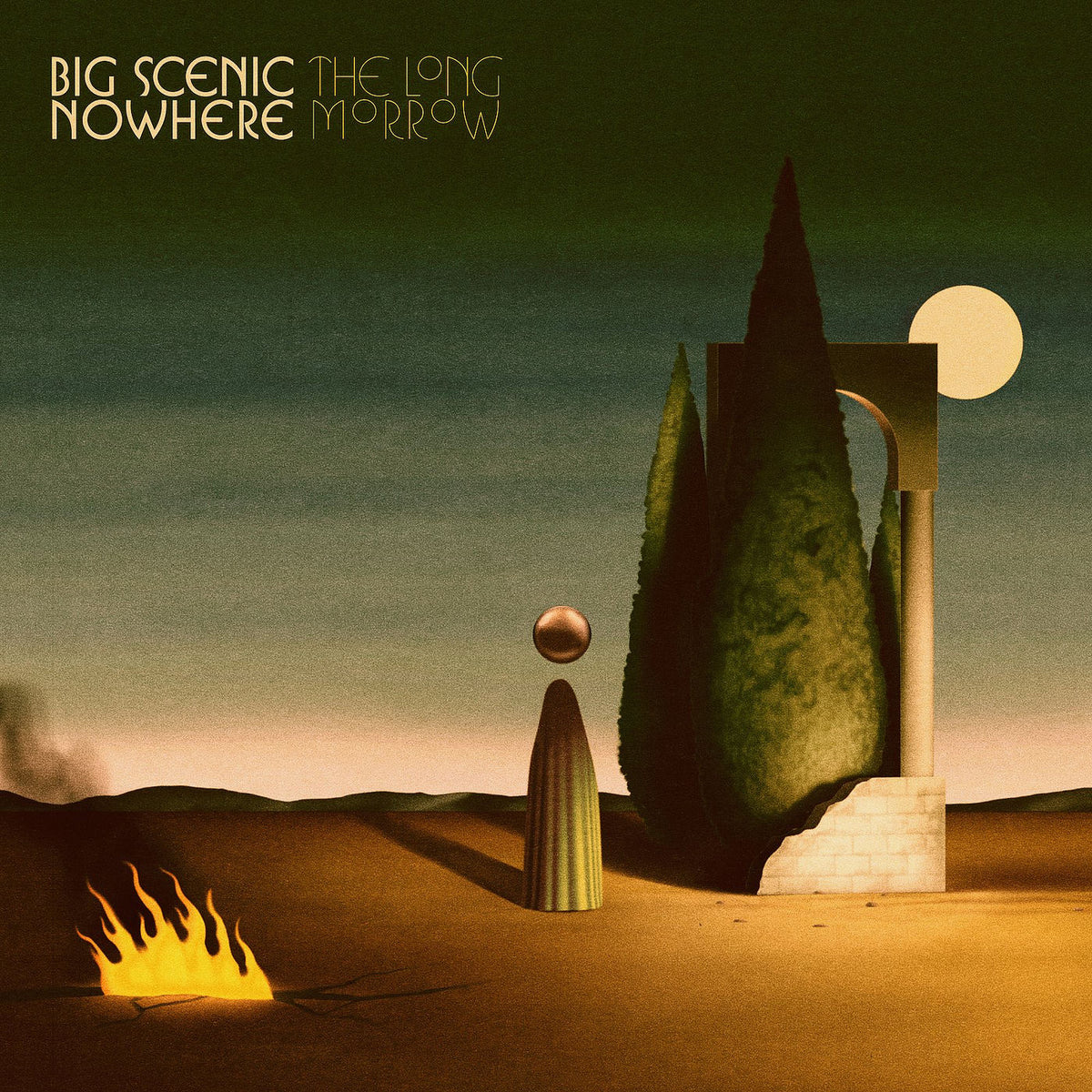 Big Scenic Nowhere – The Long Morrow vinyl record cover