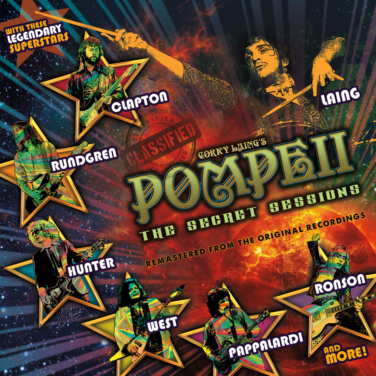 Pompeii – The Secret Sessions vinyl record cover