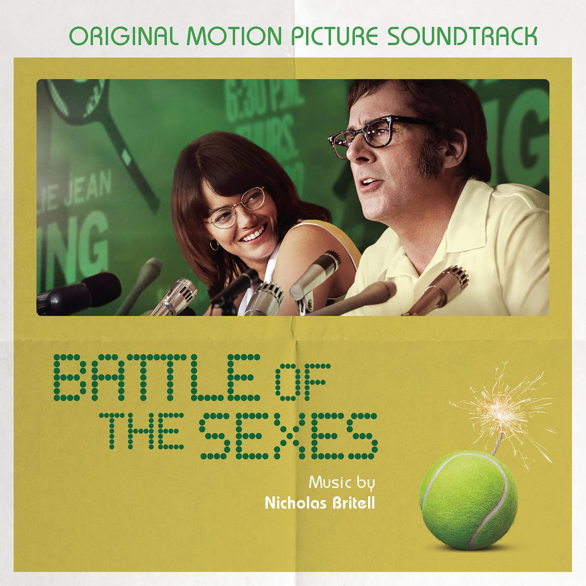 Nicholas Britell – Battle of the Sexes vinyl record cover