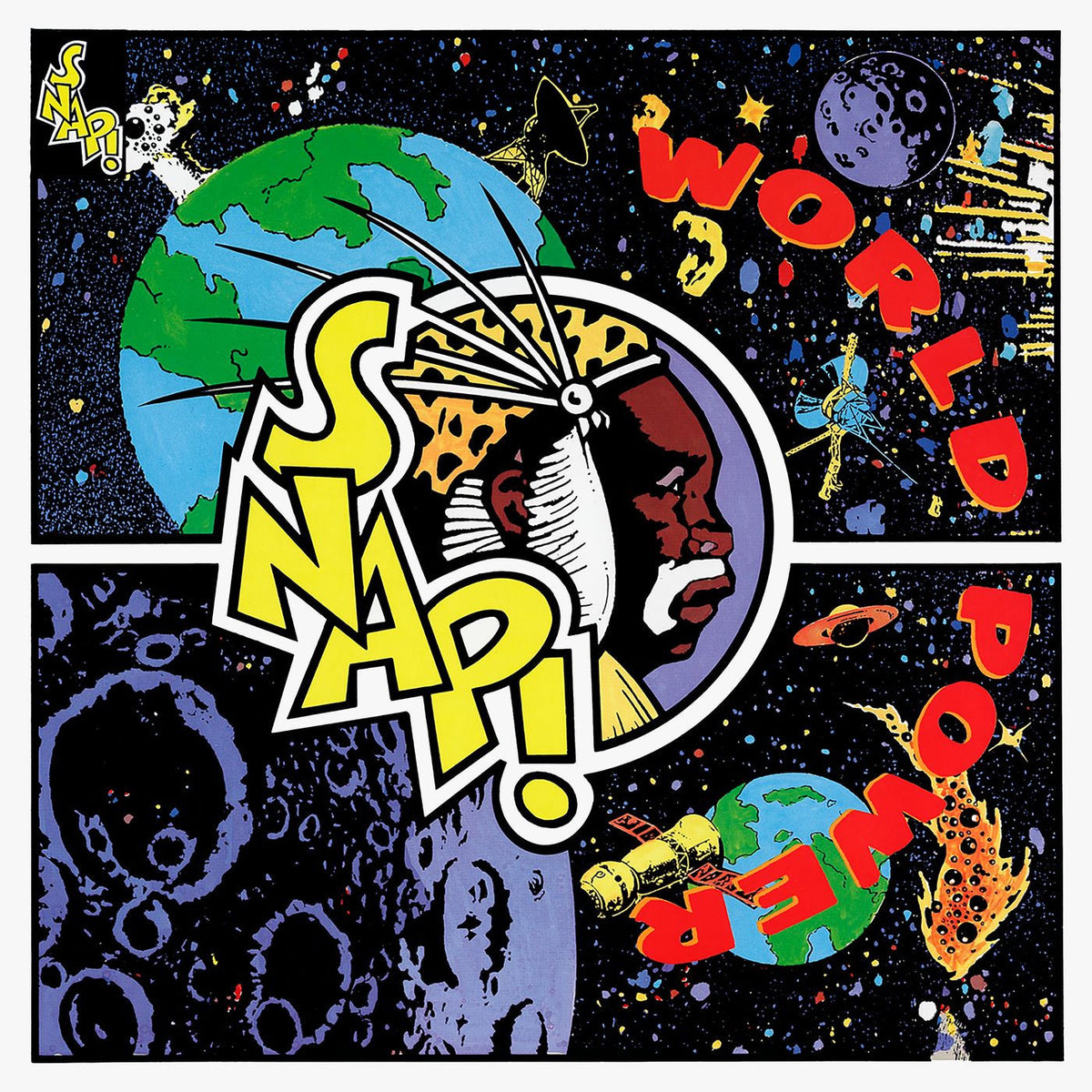 Snap! – World Power (PICTURE DISC) vinyl record cover