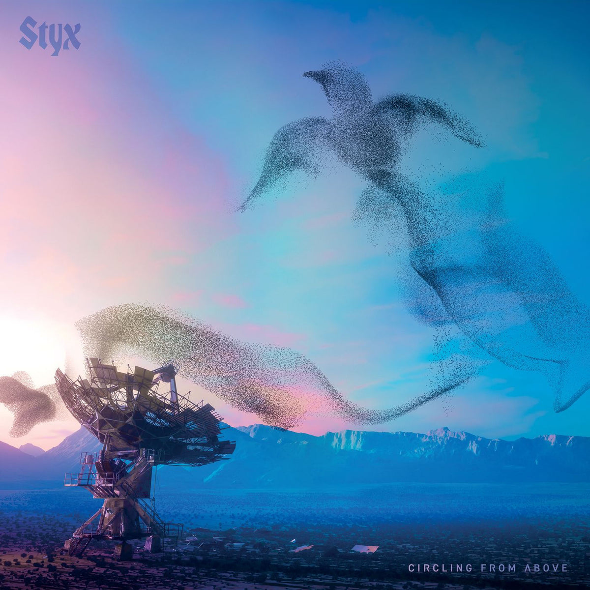 Styx – Circling from Above vinyl record cover